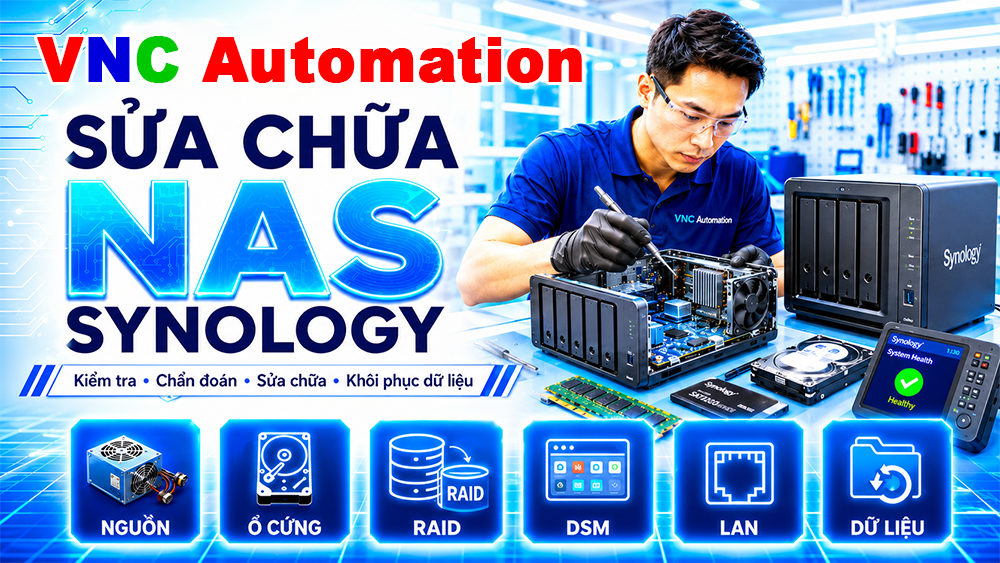 Dịch vụ Sửa chữa NAS Synology Toàn Quốc